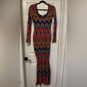 Aztec Sweater dress worn once